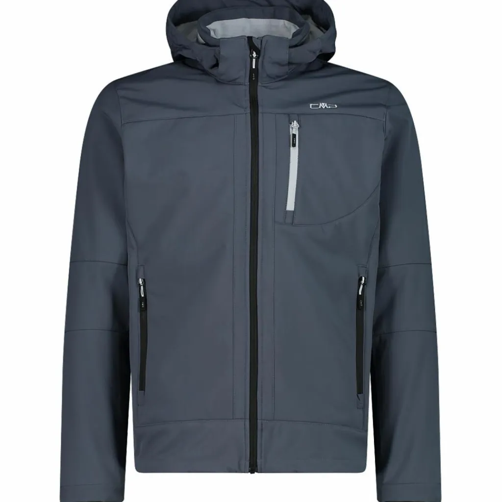 CMP Übergangsjacken<· Softshelljacke mit Kapuze Grau066