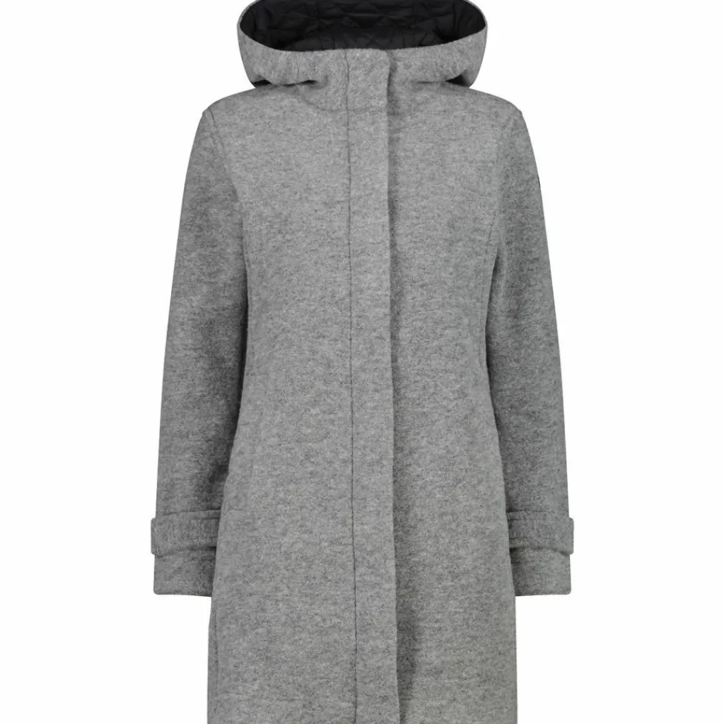 Hot · W COAT FIX HOODWOOLTECH Damen Mäntel