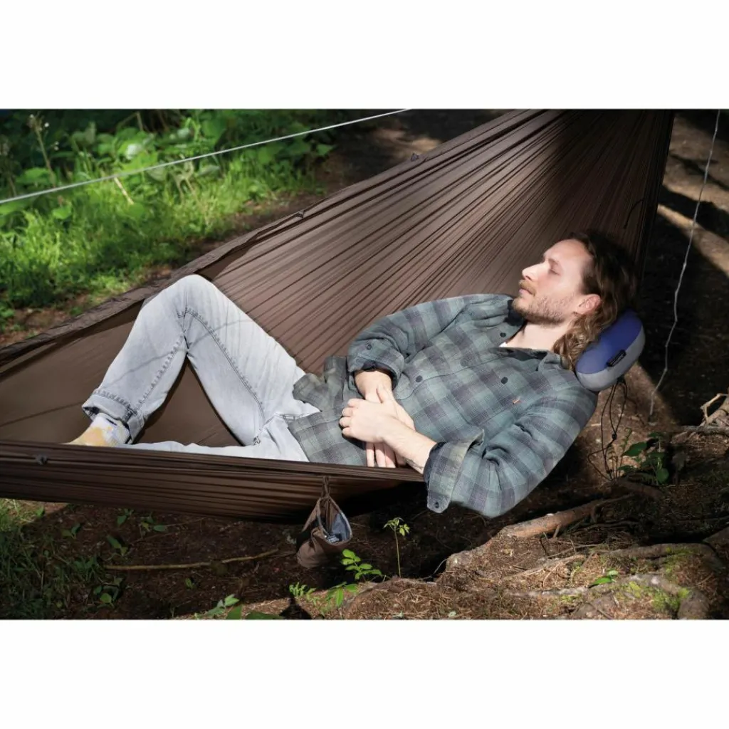 COCOON Matten & Matratzen|Matten & Matratzen<· Hammock / Travel Pillow galaxy blue- grey