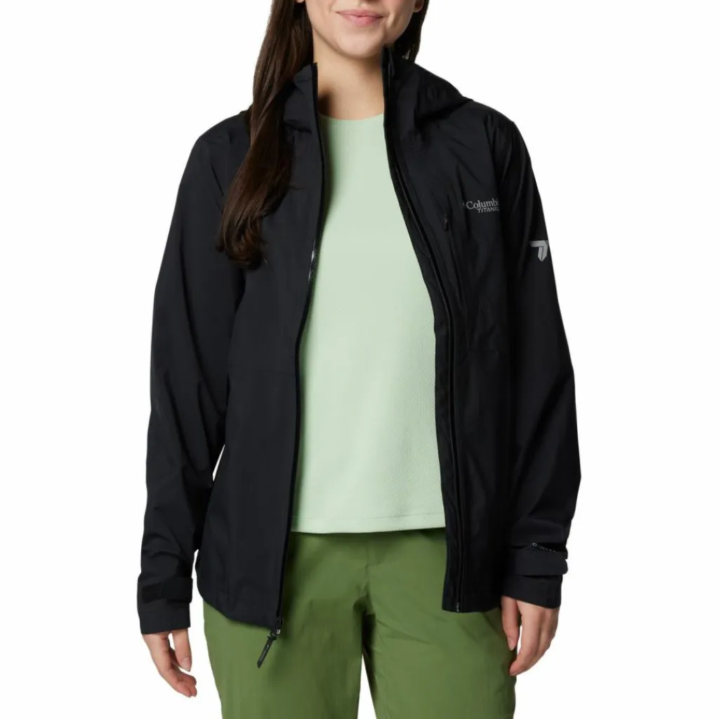 Columbia Jacken|Regenjacken<· Ampli-Dry II black