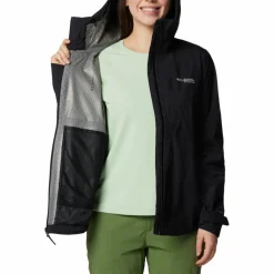 Columbia Jacken|Regenjacken<· Ampli-Dry II black