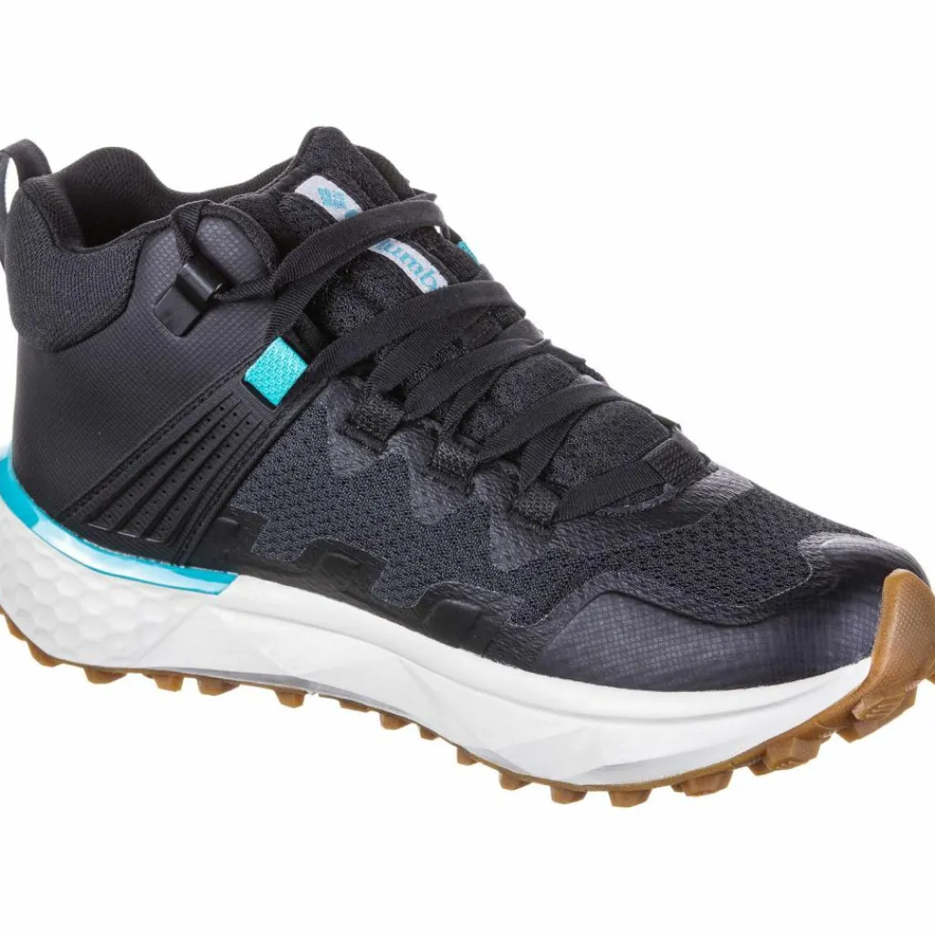 Columbia Multifunktionsschuhe<· FACET™ 75 MID OUTDRY™ black-bright aqua