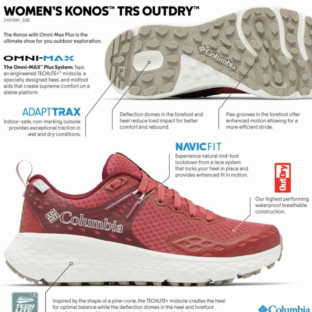 Sale · KONOS TRS OUTDRY Damen Wanderschuhe
