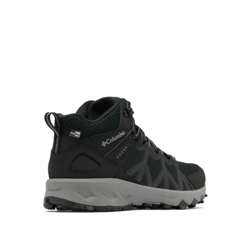 Columbia Wanderschuhe<· PEAKFREAK II MID OUTDRY black-titanium ii