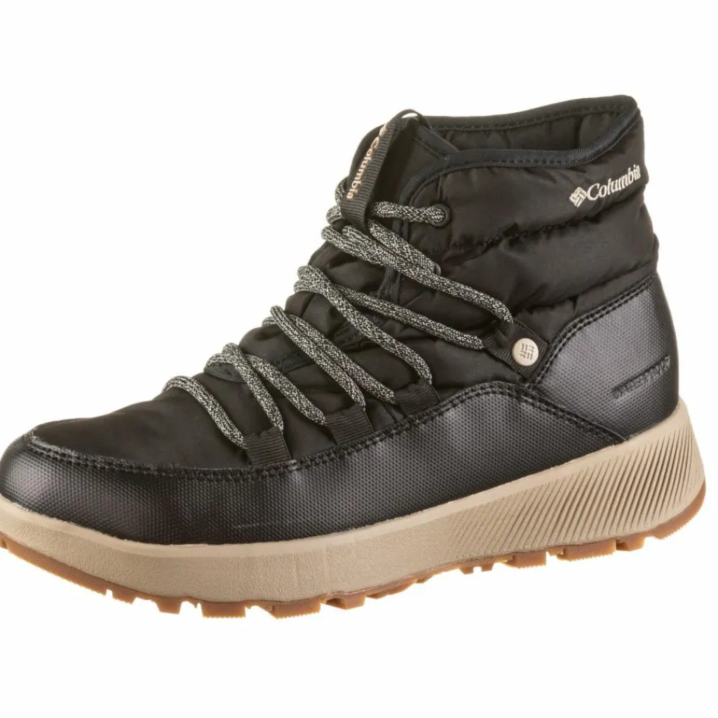 Columbia Winterschuhe<· SLOPESIDE VILLAGE black-silver sage