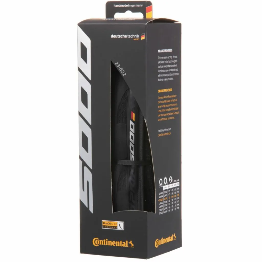 Continental Fahrradteile|Fahrradteile<· Grand Prix 5000 28x0,9; 23-622 schwarz