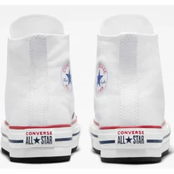 CONVERSE Sneaker<· CHUCK TAYLOR EVA LIFT CANVAS PLATFORM white-garnet-navy