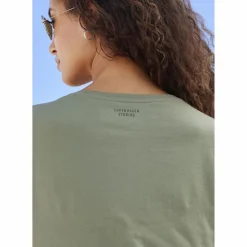 Copenhagen Studios Shirts<· T-Shirt light olive