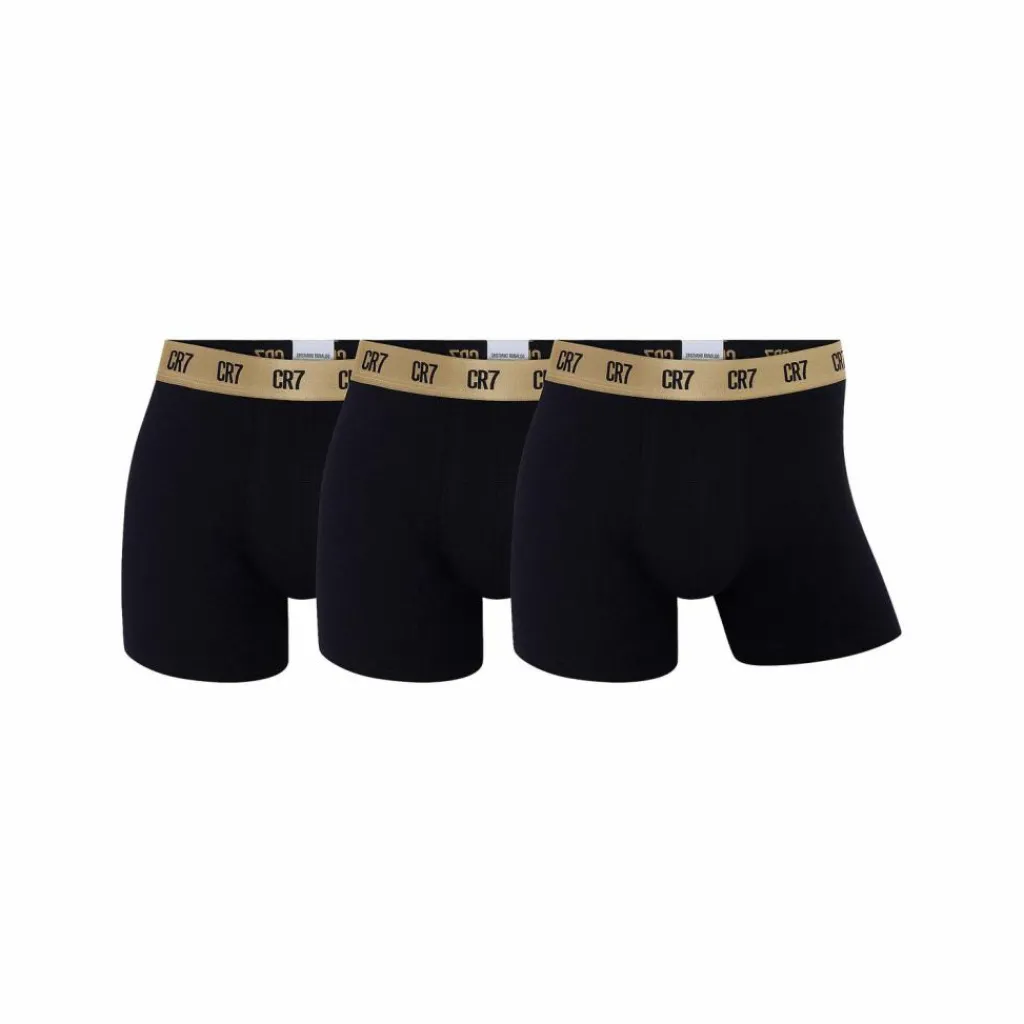 CR7 - Cristiano Ronaldo Unterwäsche<· Boxershort schwarzschwarzgold