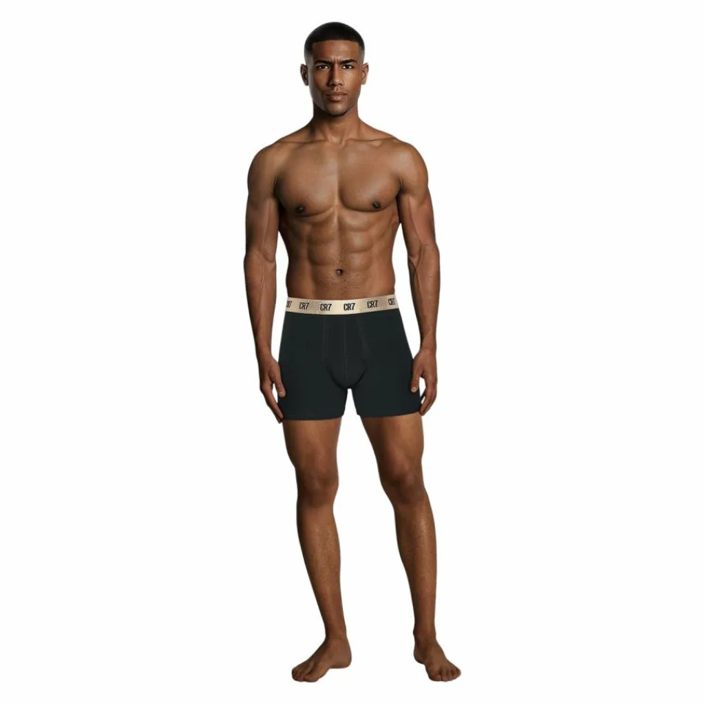 CR7 - Cristiano Ronaldo Unterwäsche<· Boxershort schwarzschwarzgold