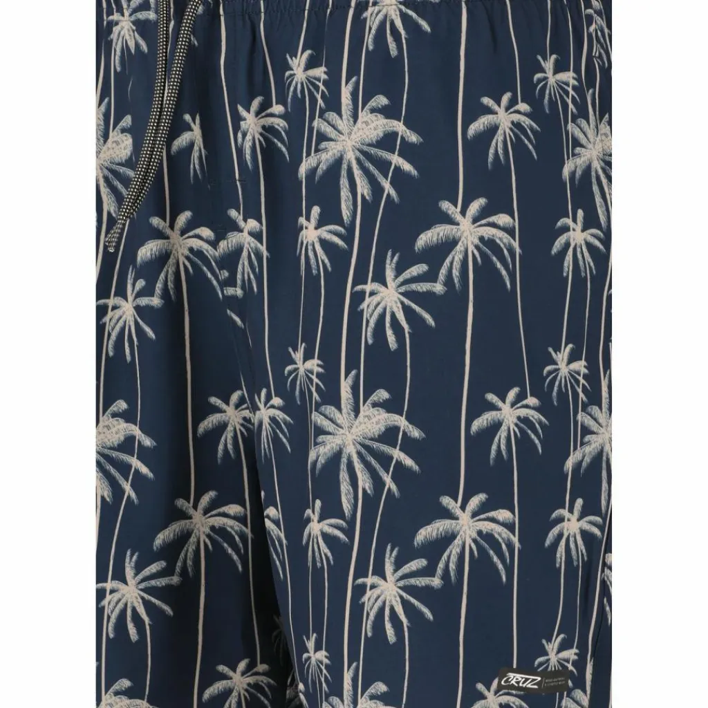 Cruz Volleyball<· Rohan Print 3632 Navy Palm