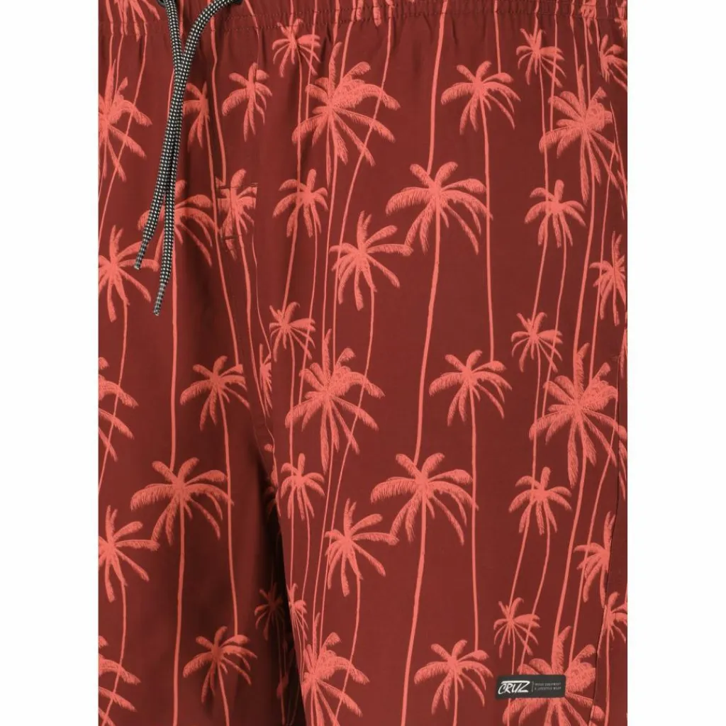 Cruz Volleyball<· Rohan Print 3633 Red Palm