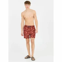 Cruz Volleyball<· Rohan Print 3633 Red Palm