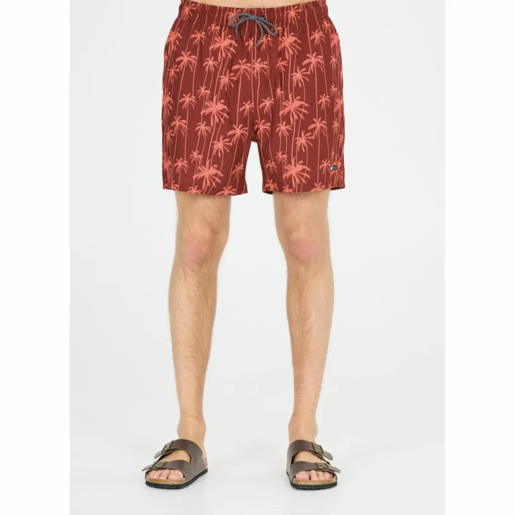 Cruz Volleyball<· Rohan Print 3633 Red Palm