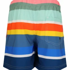 Cruz Volleyball|Schwimmen<· Toby Print 3624 Rainbow Stripe