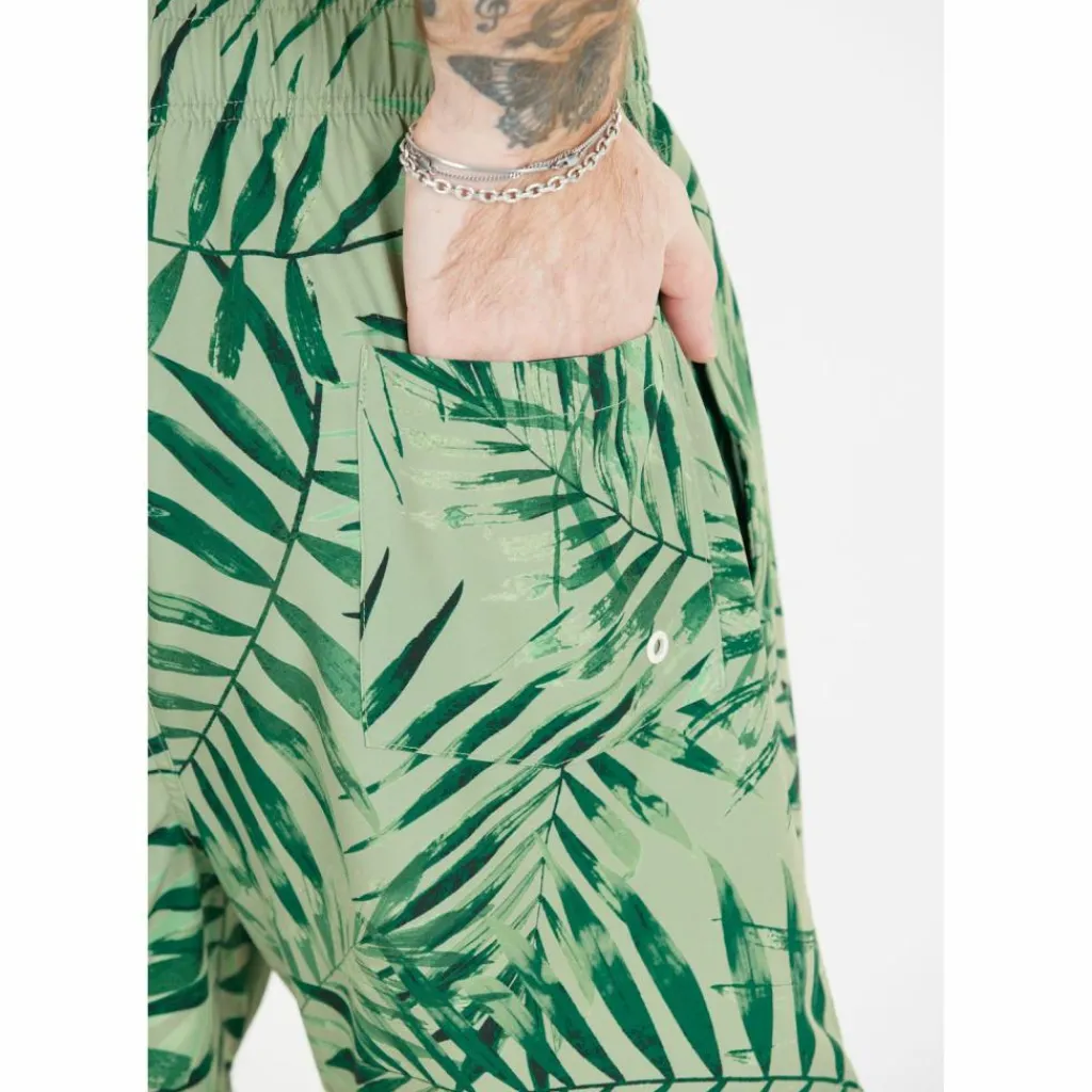 Cruz Volleyball<· Toby Print 3615 Green tropic