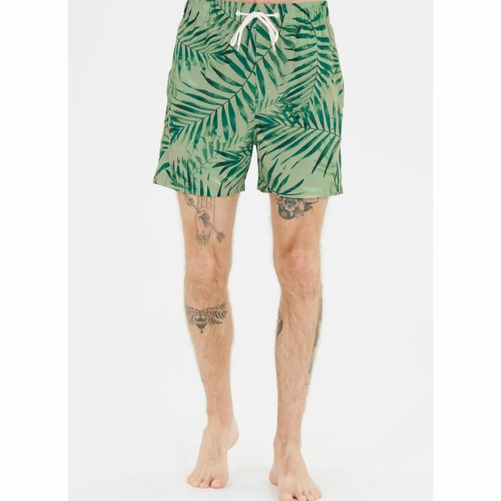 Cruz Volleyball<· Toby Print 3615 Green tropic