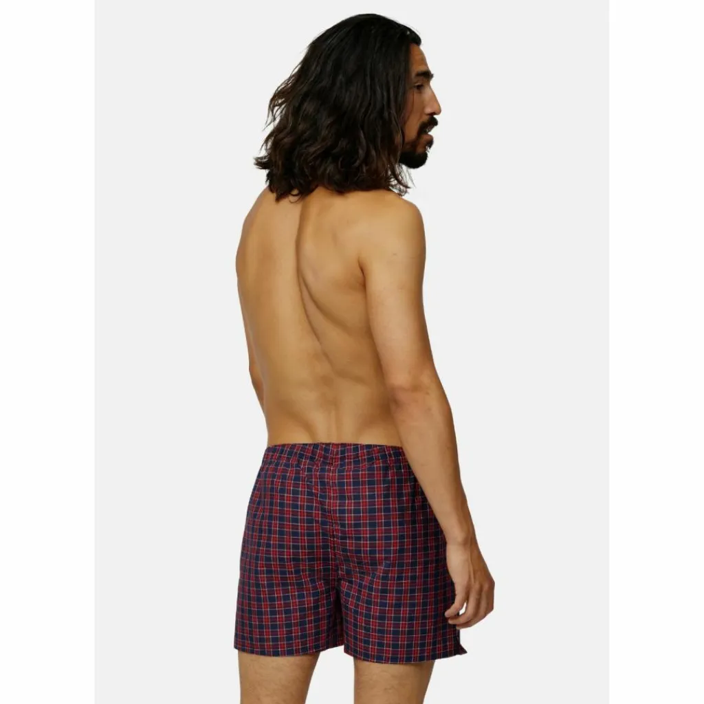 DANISH ENDURANCE Unterwäsche<· American Boxers blue/red mix