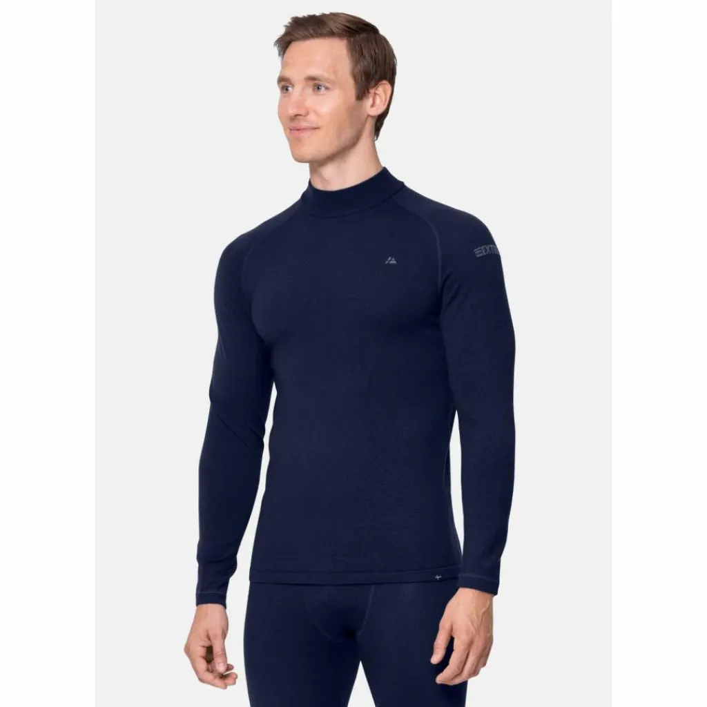 DANISH ENDURANCE Snowboarding|Snowboarding<· Extreme Merino LS dark navy
