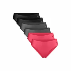 DANISH ENDURANCE Unterwäsche<· Invisible Bikini Slip black/grey/pink