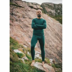 DANISH ENDURANCE Snowboarding<· Merino Merino dark green