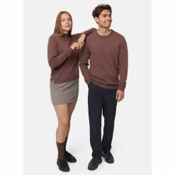 DANISH ENDURANCE Pullover & Sweats<· Premium Knit Pullover brown