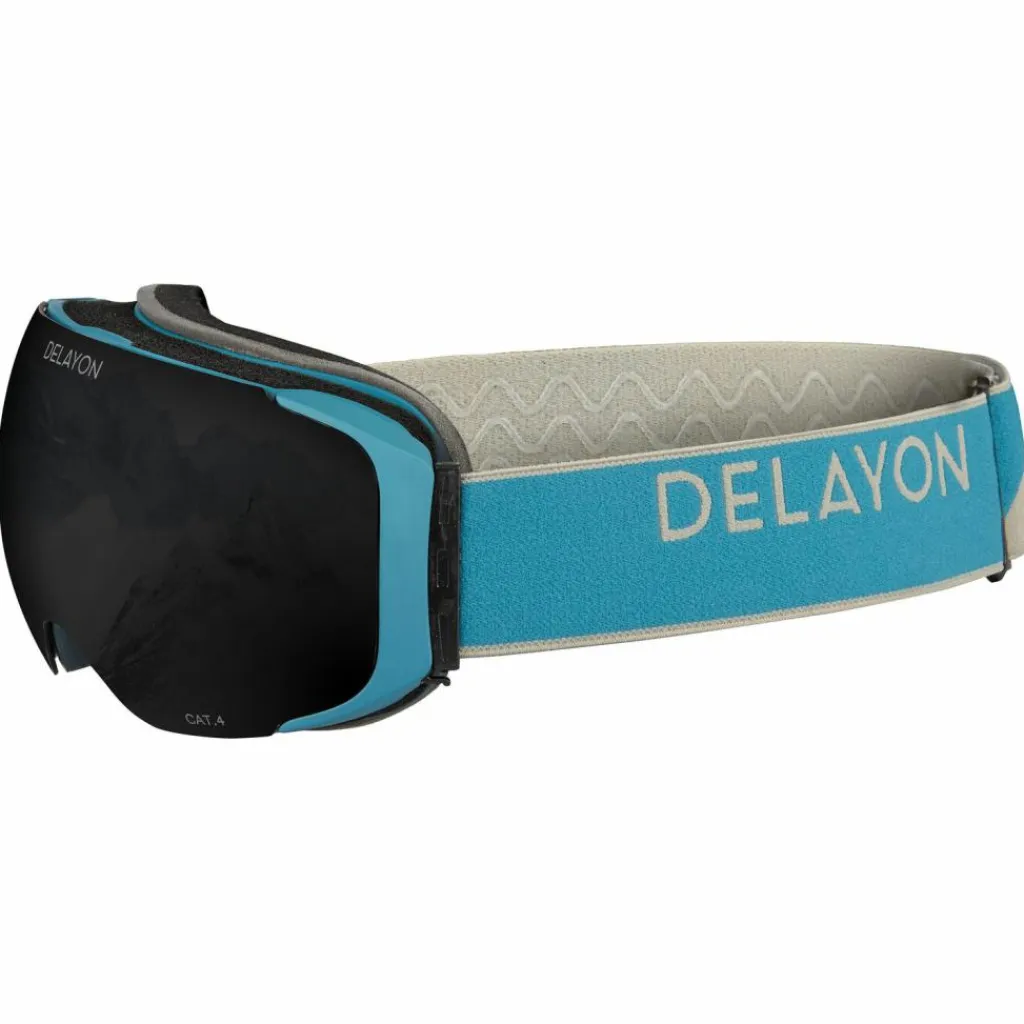 DELAYON Skibrillen<· Explorer Navy-Gray - Sens Black (VLT 7)
