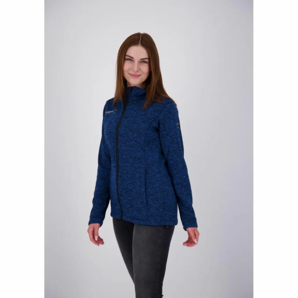 DEPROC active Fleecejacken<· ELKFORD WOMEN blau