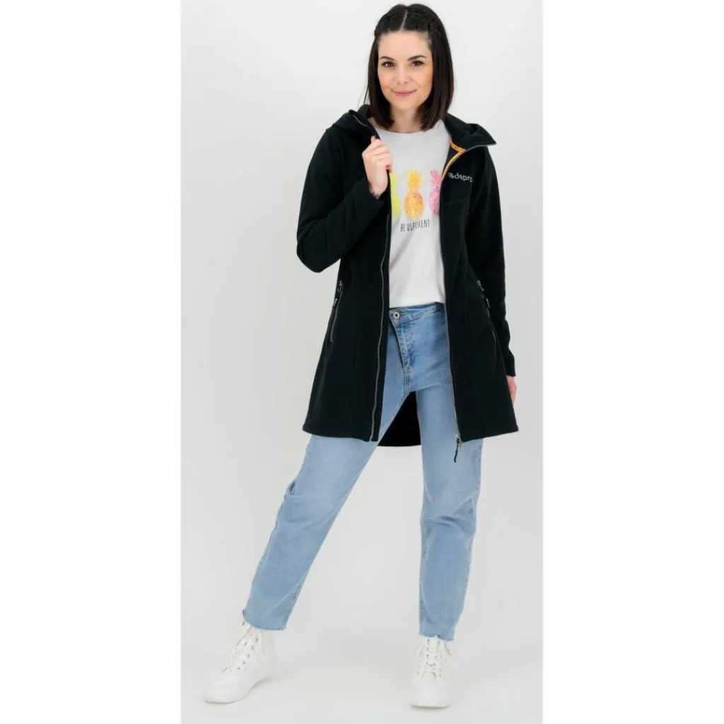 DEPROC active Fleecejacken<· GLORY APRIL blau