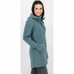 DEPROC active Fleecejacken<· GLORY APRIL blau