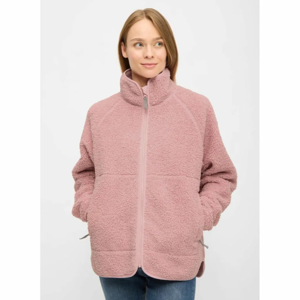 Derbe Fleecejacken<· Kuschelby Coral Blush