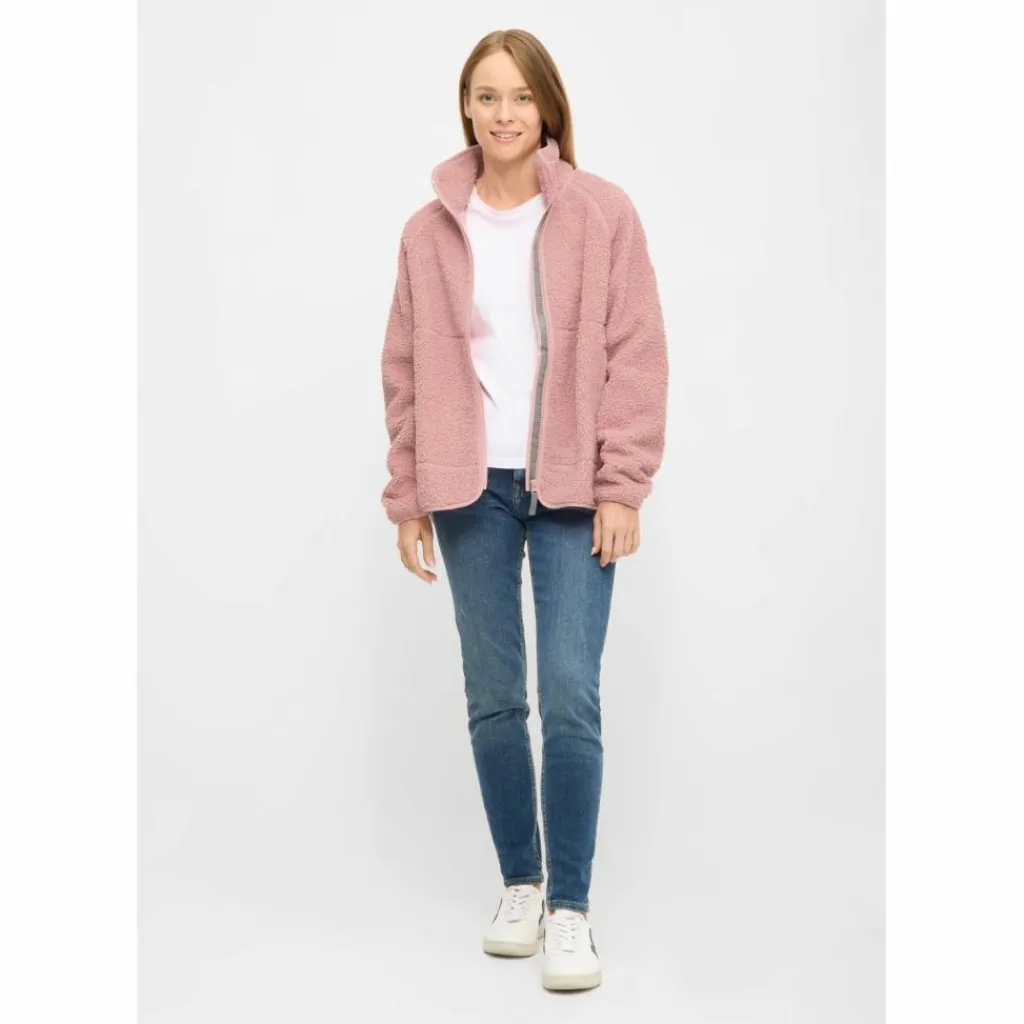 Derbe Fleecejacken<· Kuschelby Coral Blush