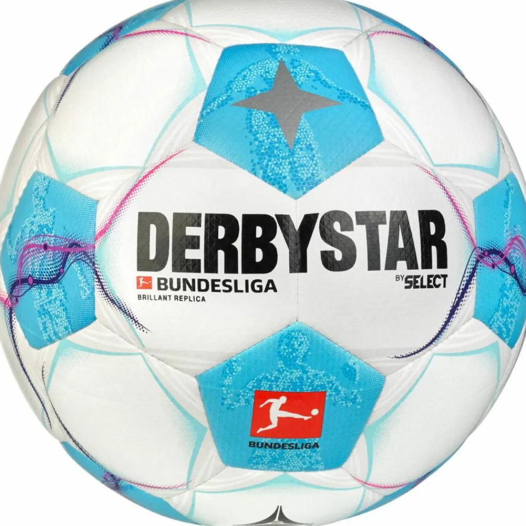 Derbystar Bälle<· Bundesliga Brillant Replica v25 weiß