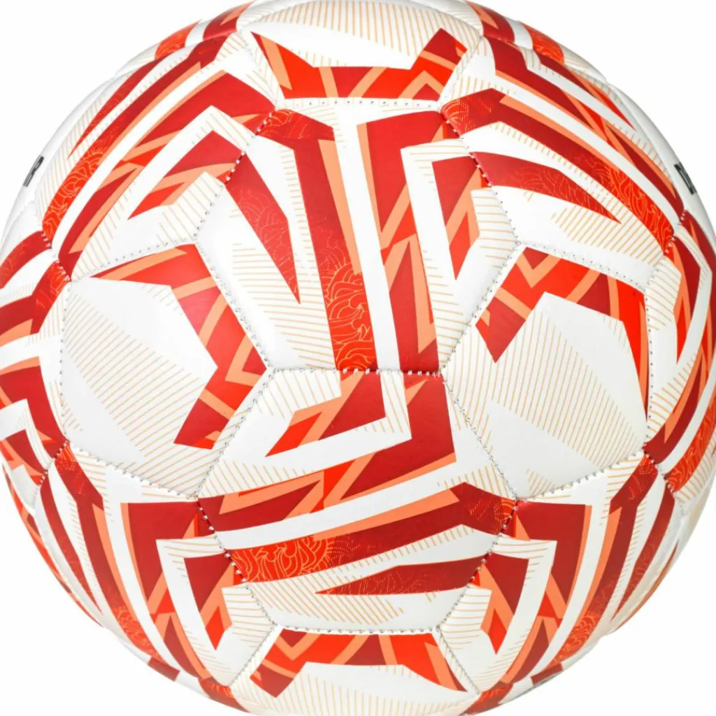 Derbystar Bälle<· Junior S-Light v25 weiß-rot