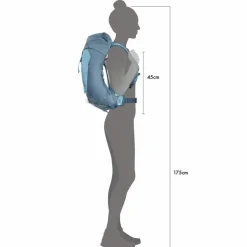Deuter Wanderrucksäcke|Rucksäcke<· AC Lite 14 SL lagoon-atlantic