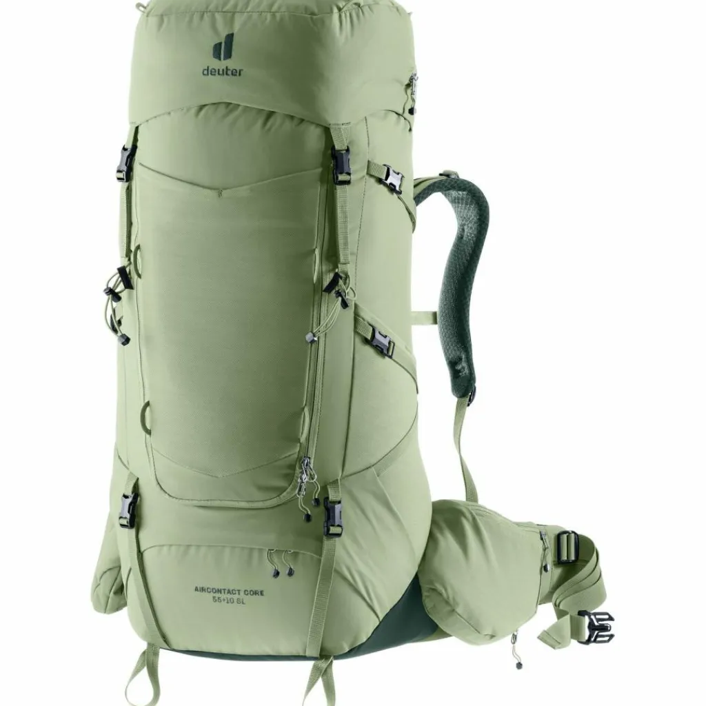 Deuter Rucksäcke|Trekkingrucksäcke<· Aircontact Core 55+10 SL grove-ivy