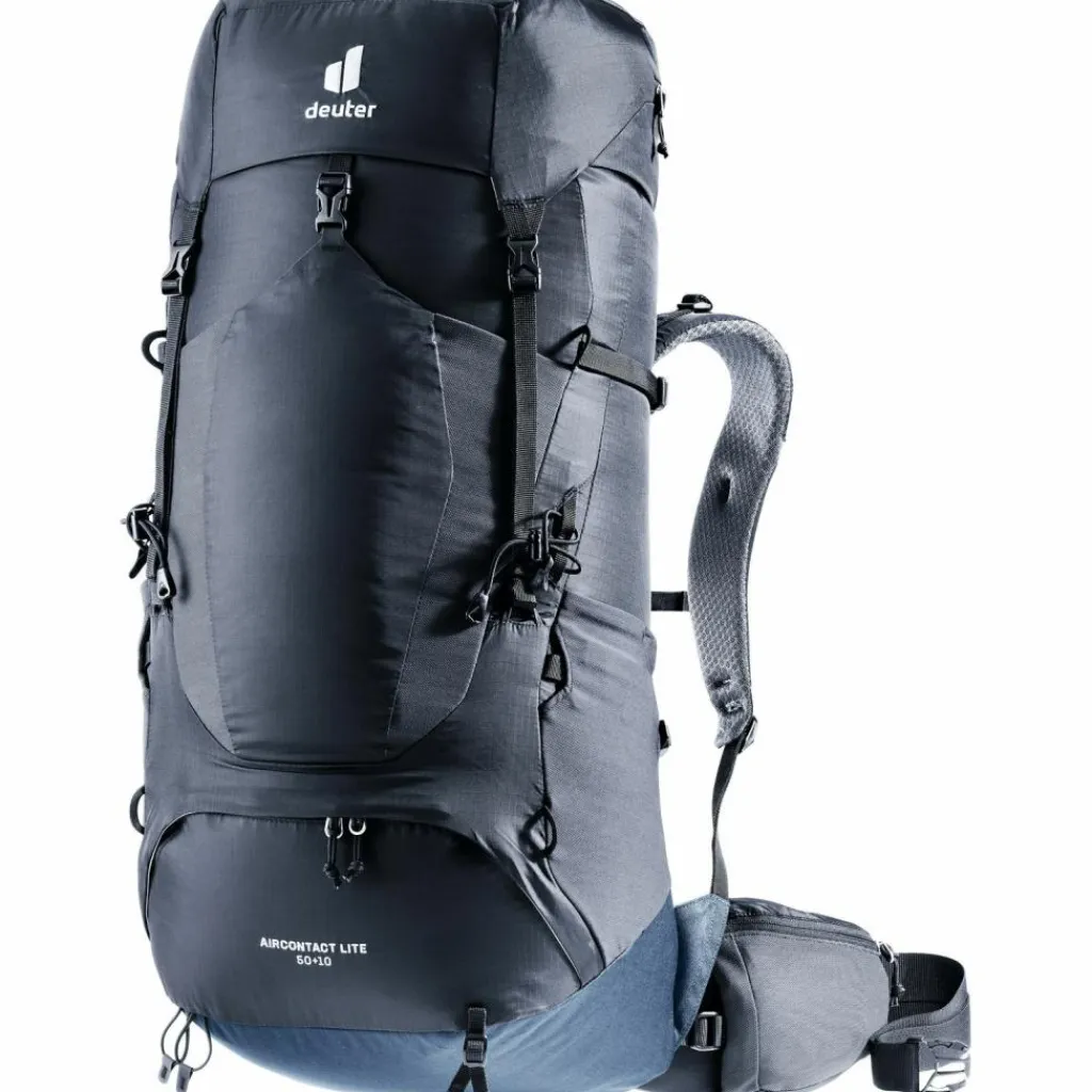 Deuter Trekkingrucksäcke|Wanderrucksäcke<· Aircontact Lite 50 + 10 black-marine