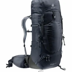 Deuter Trekkingrucksäcke|Wanderrucksäcke<· Aircontact Lite 40 + 10 black-graphite