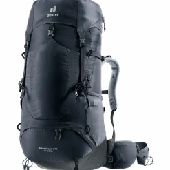 Deuter Trekkingrucksäcke|Wanderrucksäcke<· Aircontact Lite 45 + 10 SL black-graphite