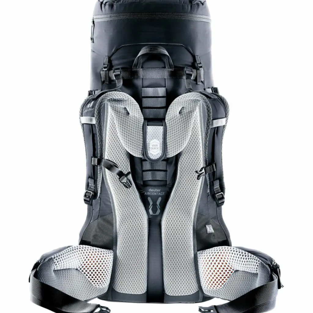 Deuter Trekkingrucksäcke|Wanderrucksäcke<· Aircontact Lite 45 + 10 SL black-graphite