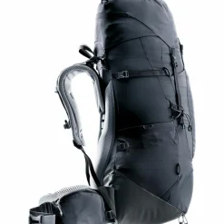 Deuter Trekkingrucksäcke|Wanderrucksäcke<· Aircontact Lite 45 + 10 SL black-graphite