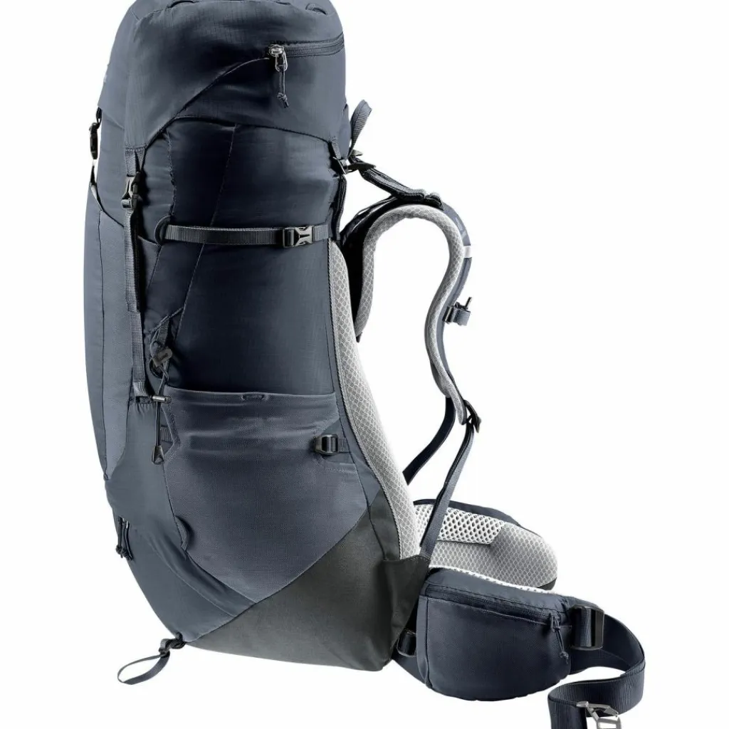 Deuter Trekkingrucksäcke|Wanderrucksäcke<· Aircontact Lite 45 + 10 SL black-graphite