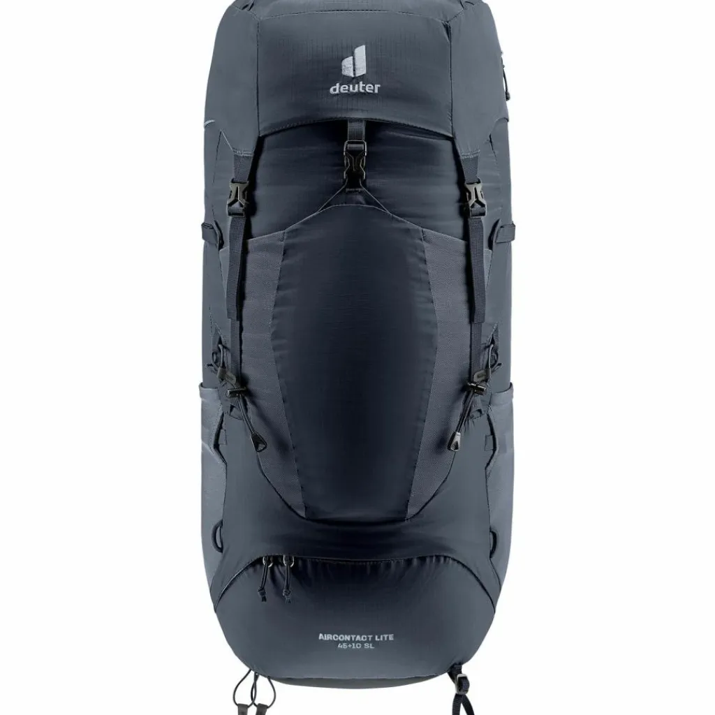 Deuter Trekkingrucksäcke|Wanderrucksäcke<· Aircontact Lite 45 + 10 SL black-graphite