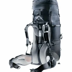 Deuter Trekkingrucksäcke|Wanderrucksäcke<· Aircontact Lite 45 + 10 SL black-graphite