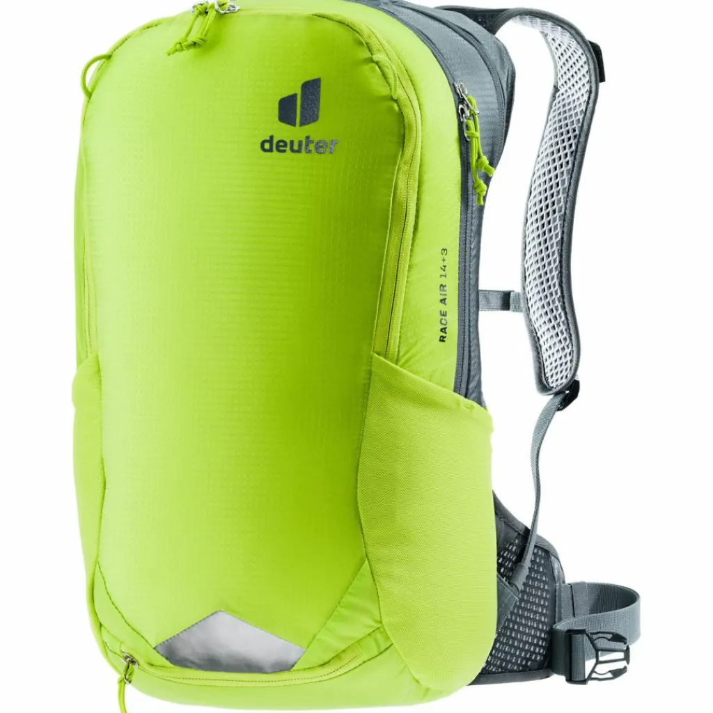 Deuter Fahrradrucksäcke<· Race Air 14+3 citrus-graphite