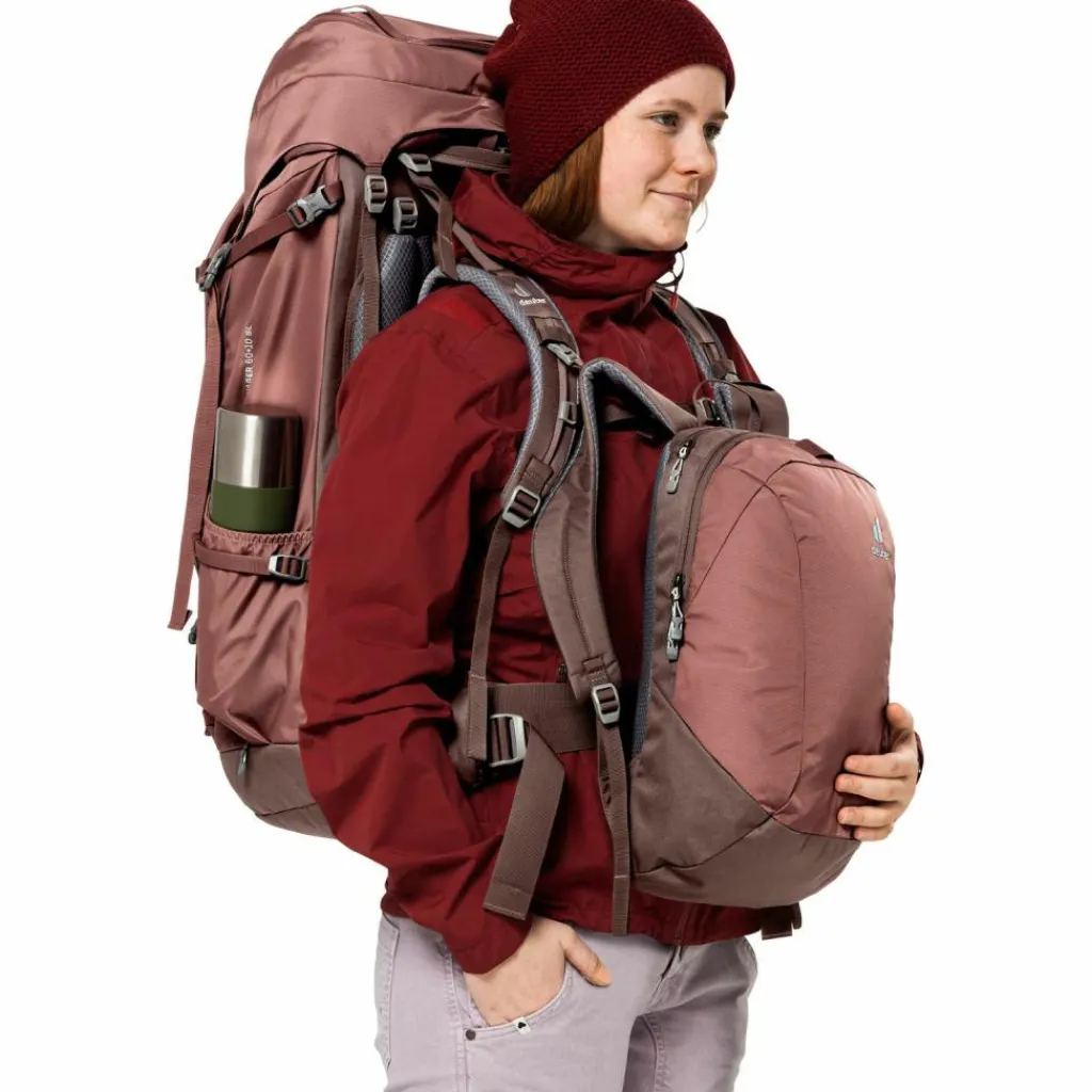 Deuter Trekkingrucksäcke<· Voyager 60-10 SL caspia-raisin