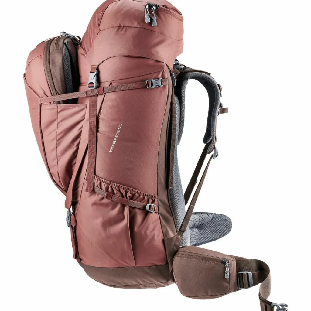 Deuter Trekkingrucksäcke<· Voyager 60-10 SL caspia-raisin