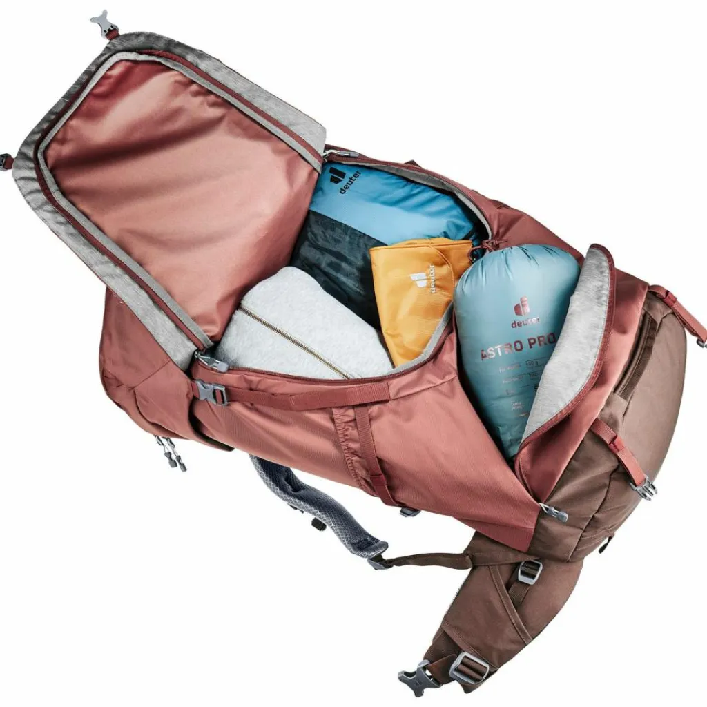Deuter Trekkingrucksäcke<· Voyager 60-10 SL caspia-raisin