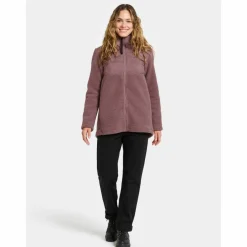 Didriksons Fleecejacken|Jacken<· BIBI 2 faded wine
