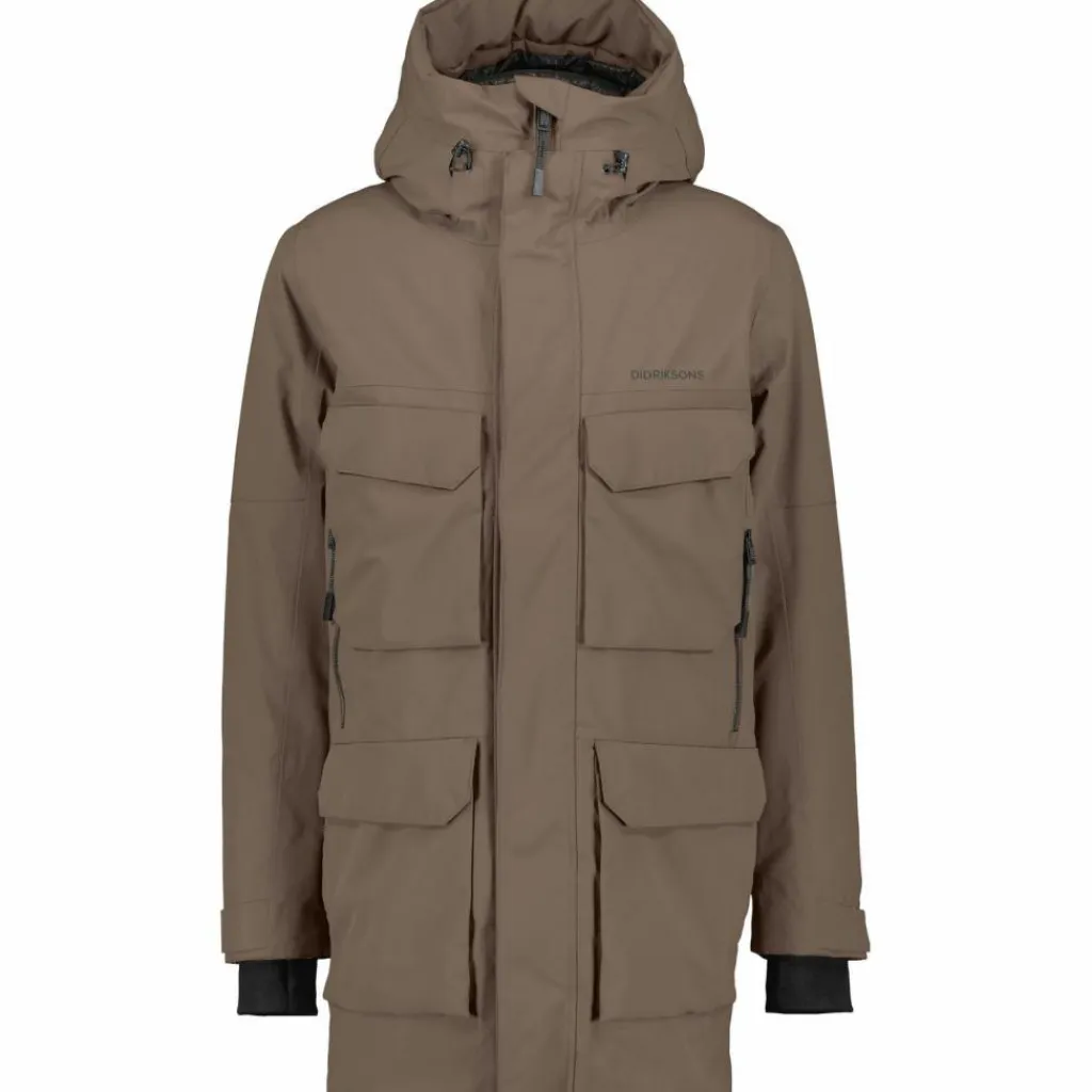Didriksons Winterjacken|Mäntel<· DREW 8 mocha brown